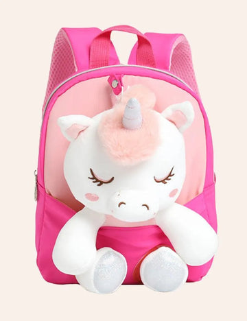 Cartoon Fluffy Unicorn Backpack - Mini Taylor